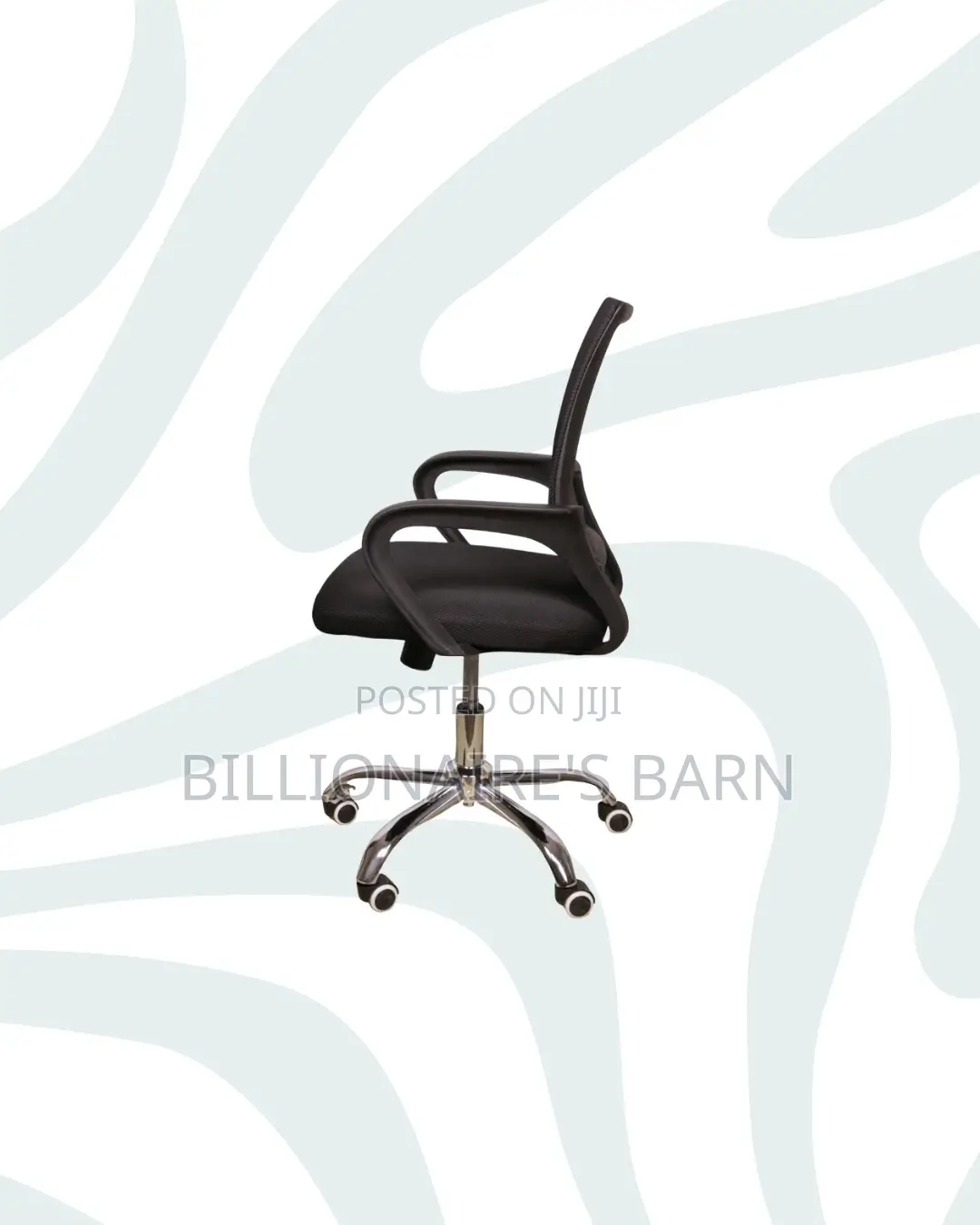 Secretarial Mesh Office Chair Ergonomic Design for Long Sitting Hours