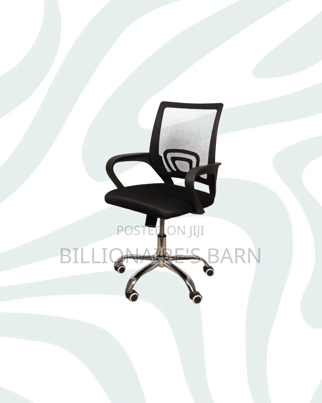 Secretarial Mesh Office Chair Ergonomic Design for Long Sitting Hours