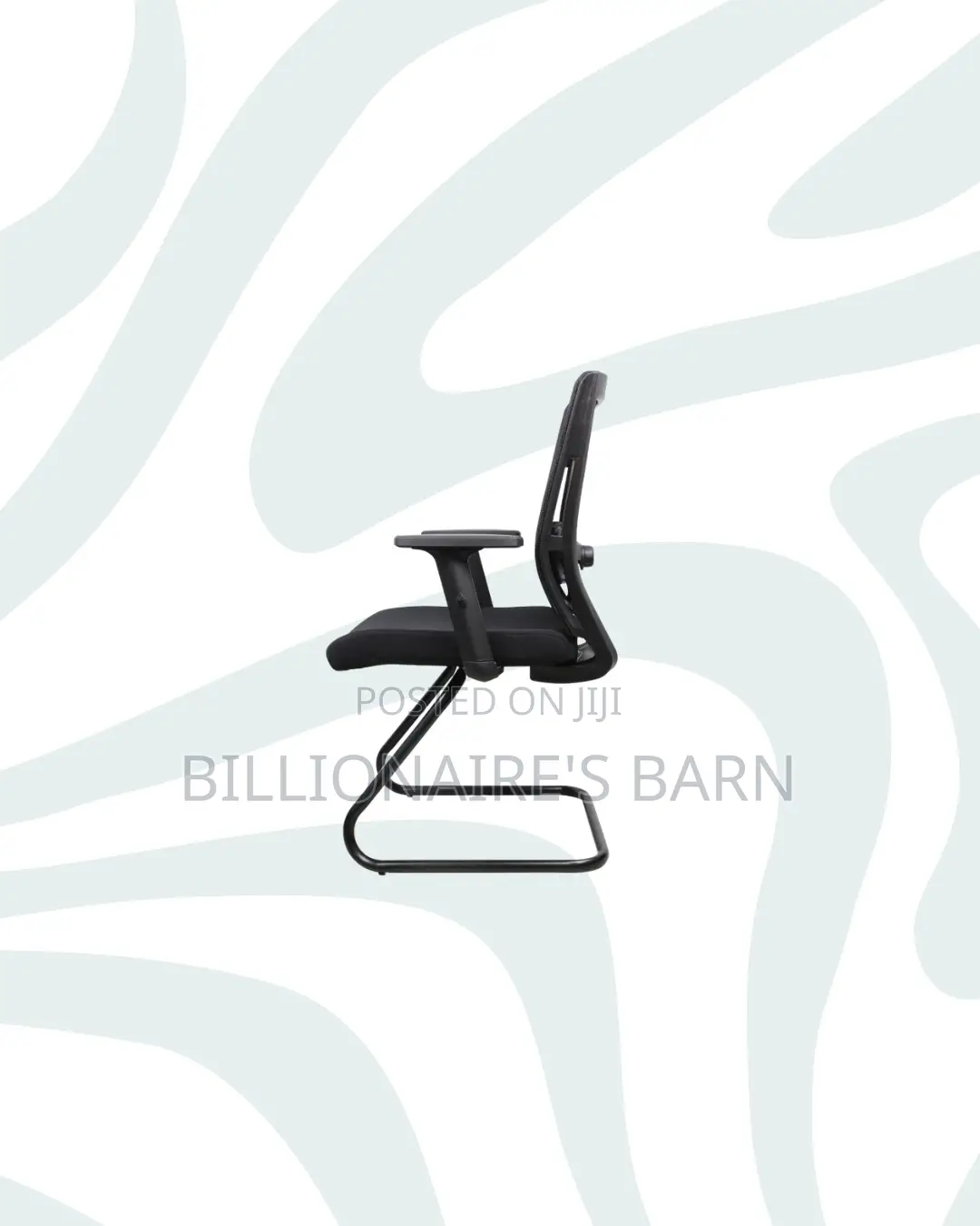 Practical Barn Origin Visitor Chair for Guests for Long Sitting Hours