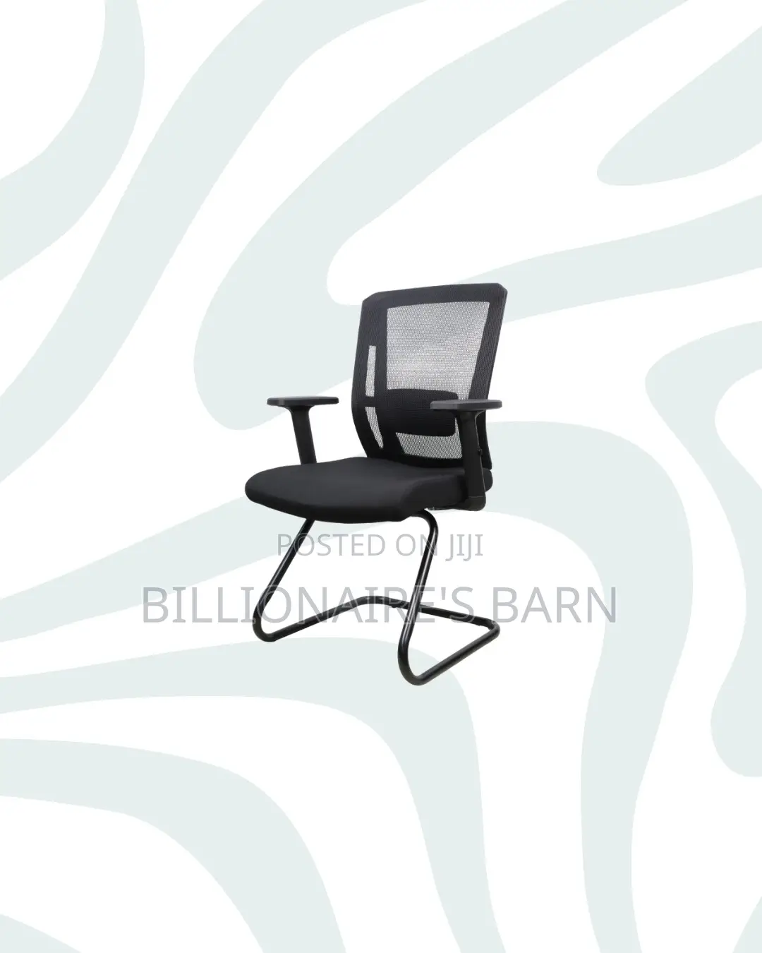 Practical Barn Origin Visitor Chair for Guests for Long Sitting Hours