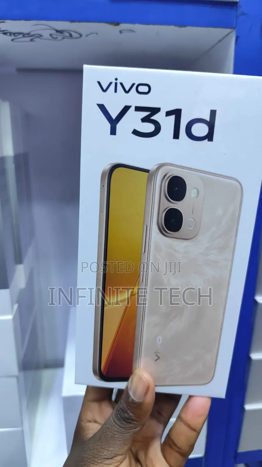 New Vivo Y31d 128 GB Black