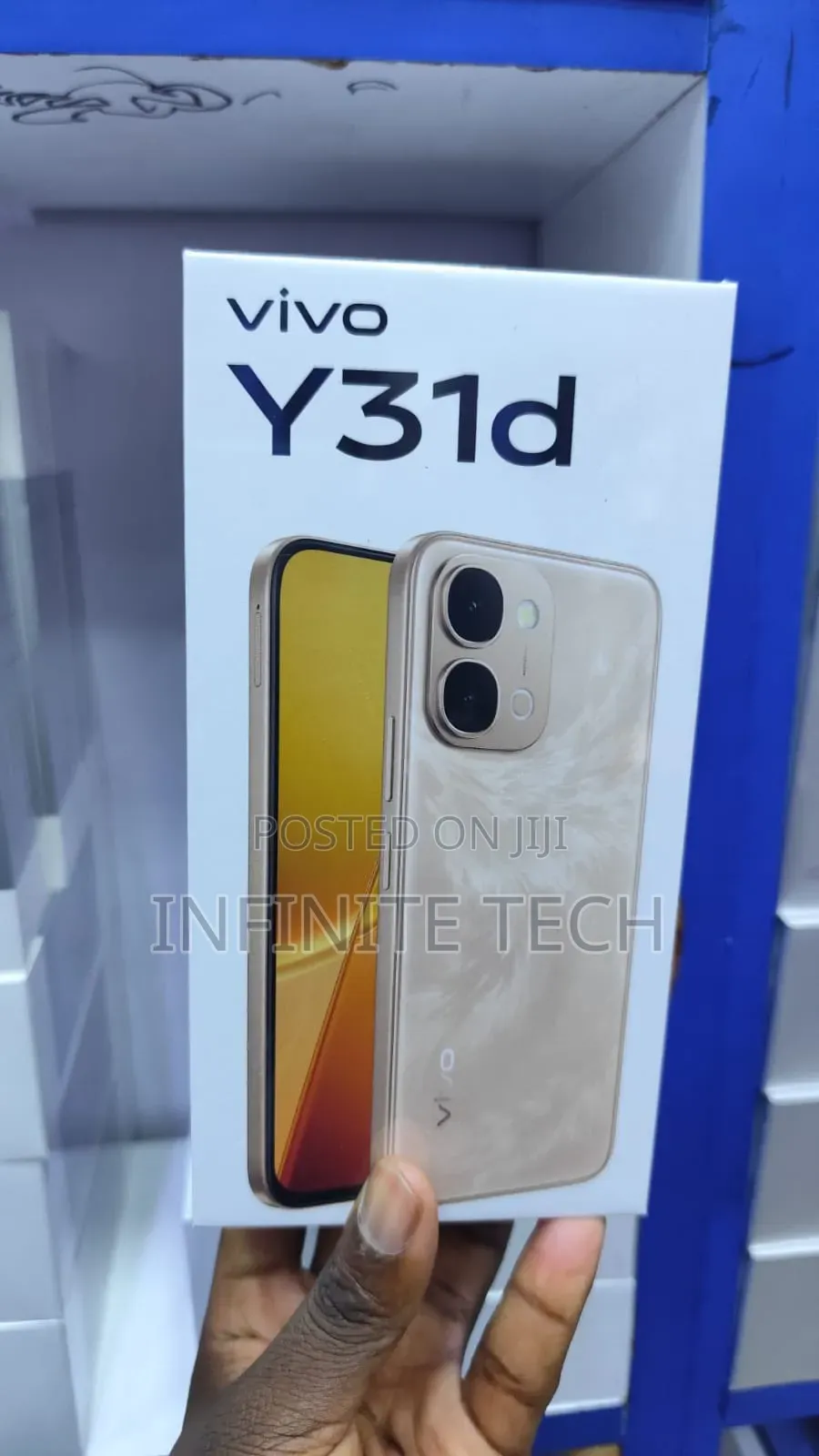 New Vivo Y31d 128 GB Black