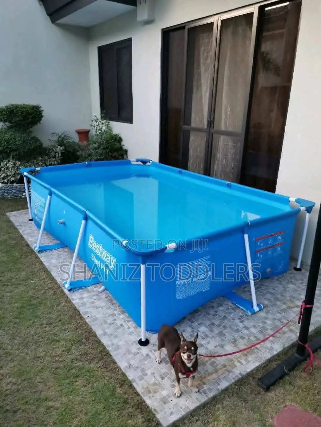 Intex Rectangular Pool – Strong Metal Frame Backyard Pool