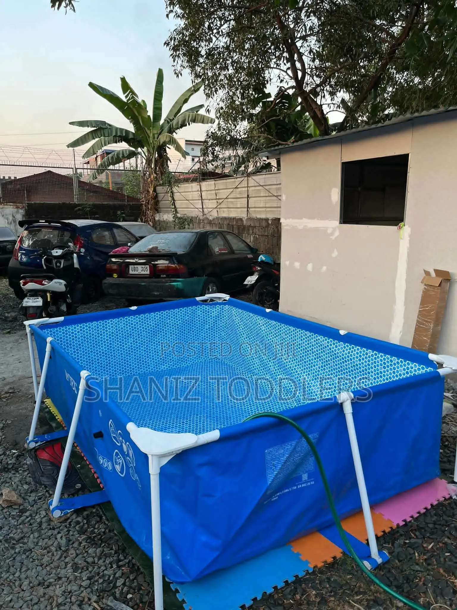 Intex Rectangular Pool – Strong Metal Frame Backyard Pool