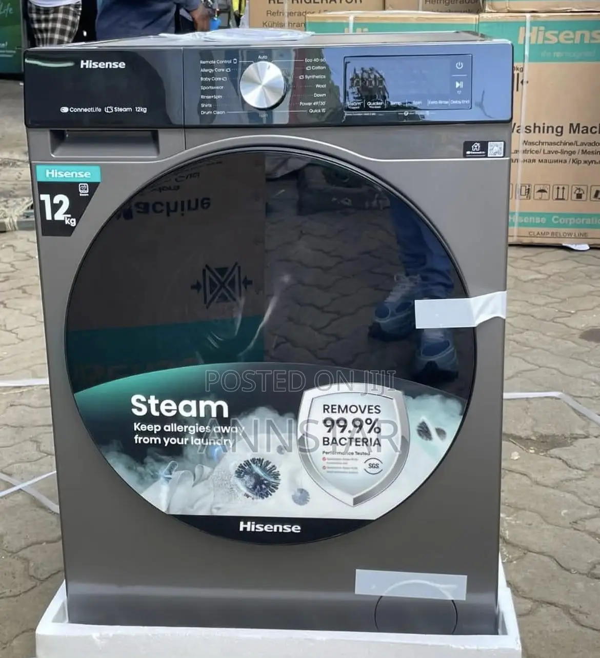 Hisense 12kg Front Load Washing Machine