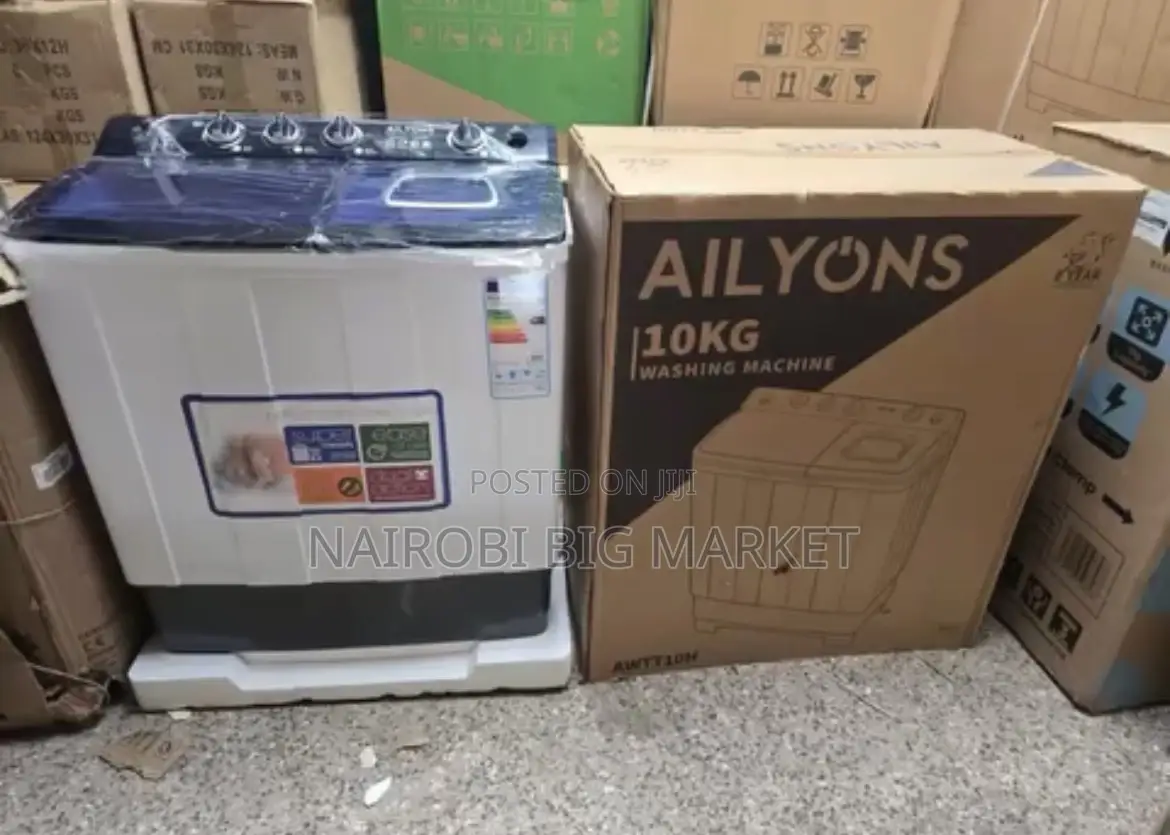Ailyons Washing Machine 8 Kg Twin Tub