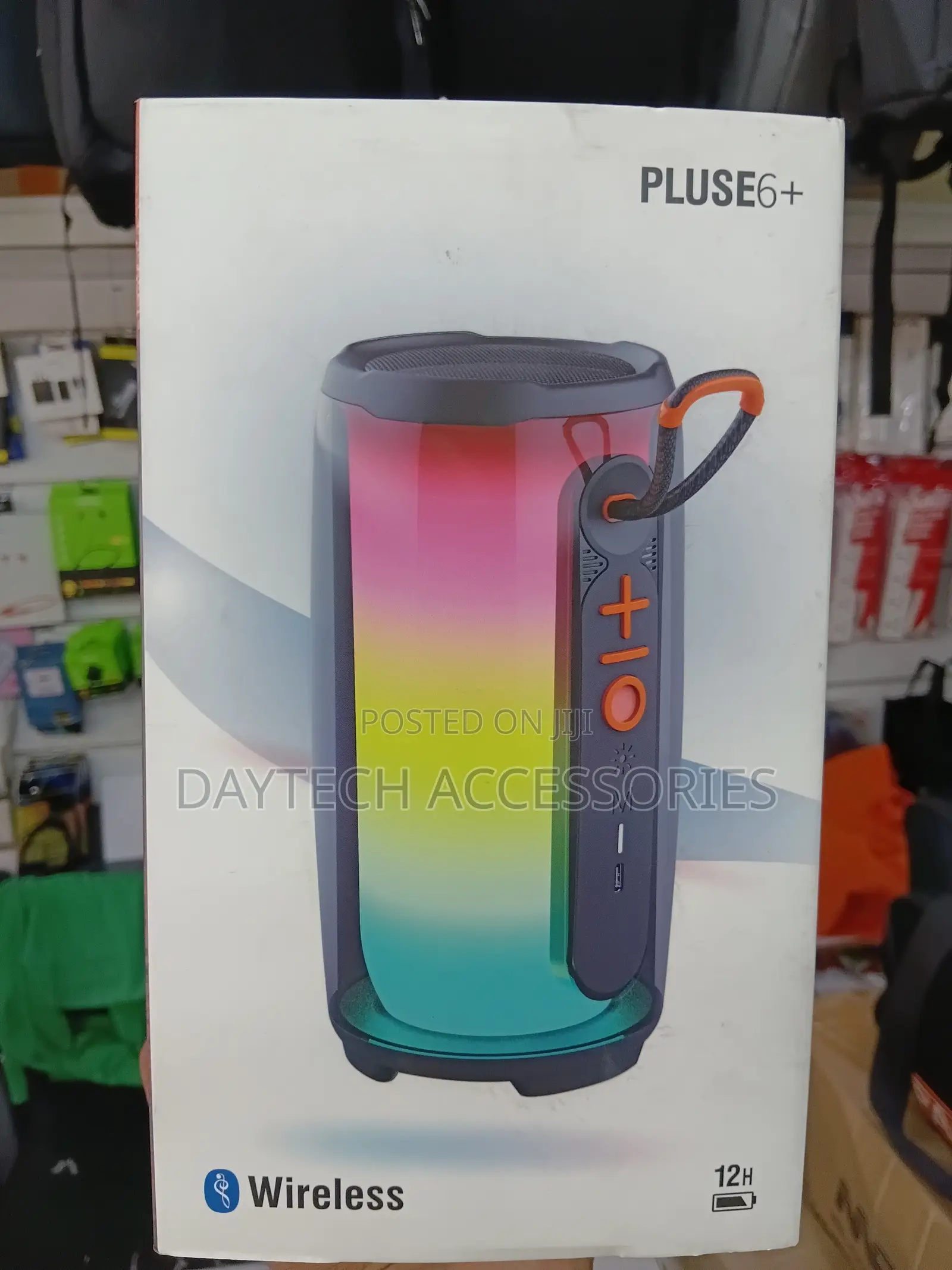 Pluse6+ Bluetooth Speaker With RGB Light