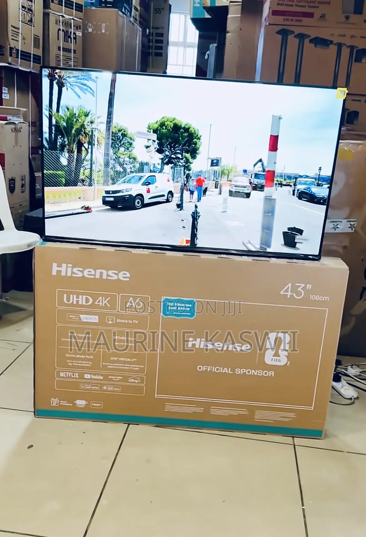 Hisense 43”A6q Uhd A6 Series Tv-2026 Unit