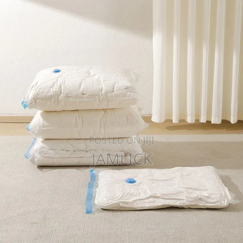 5pcs Vacuum Storage Bags With Pump –Ev