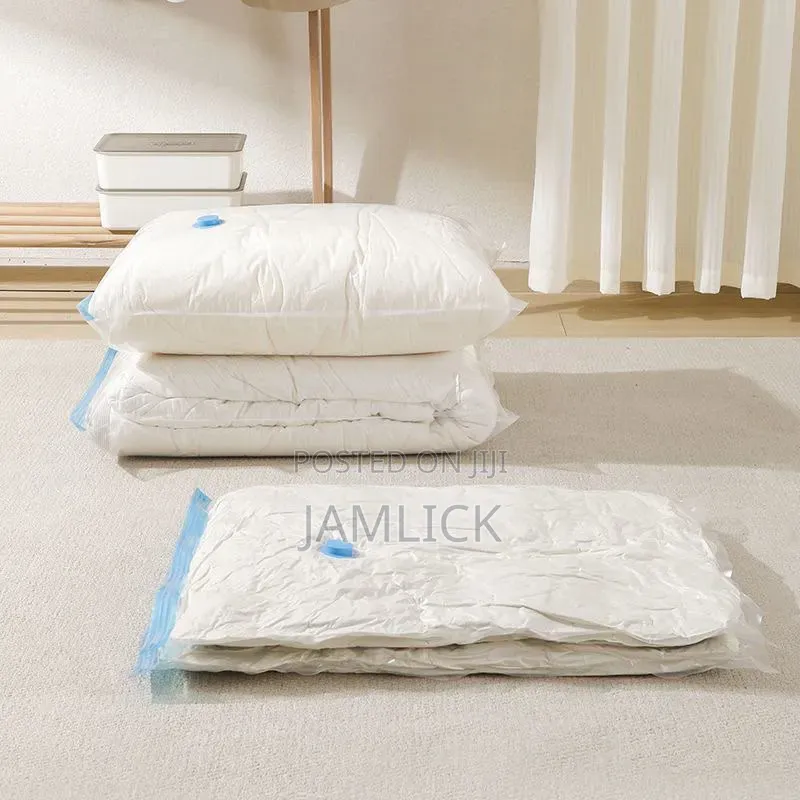 5pcs Vacuum Storage Bags With Pump –Ev