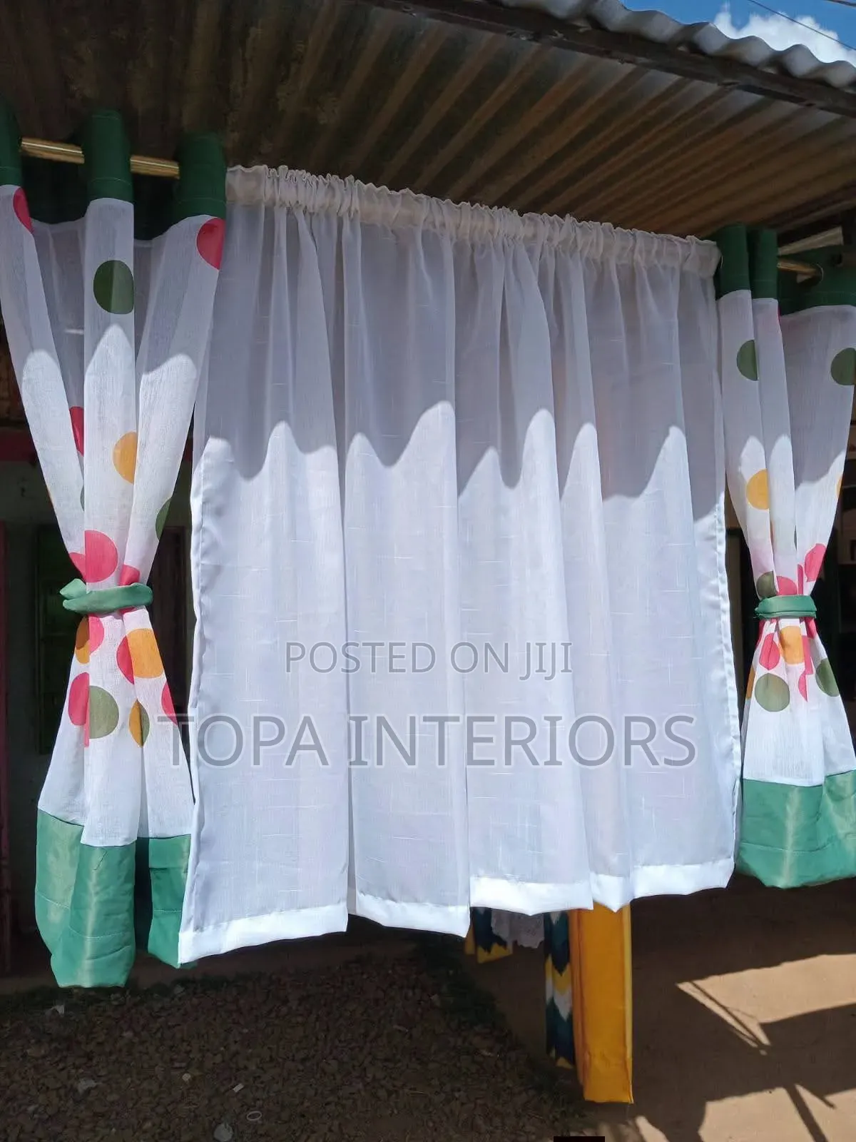 White Sheers for Living Room Netting Curtains