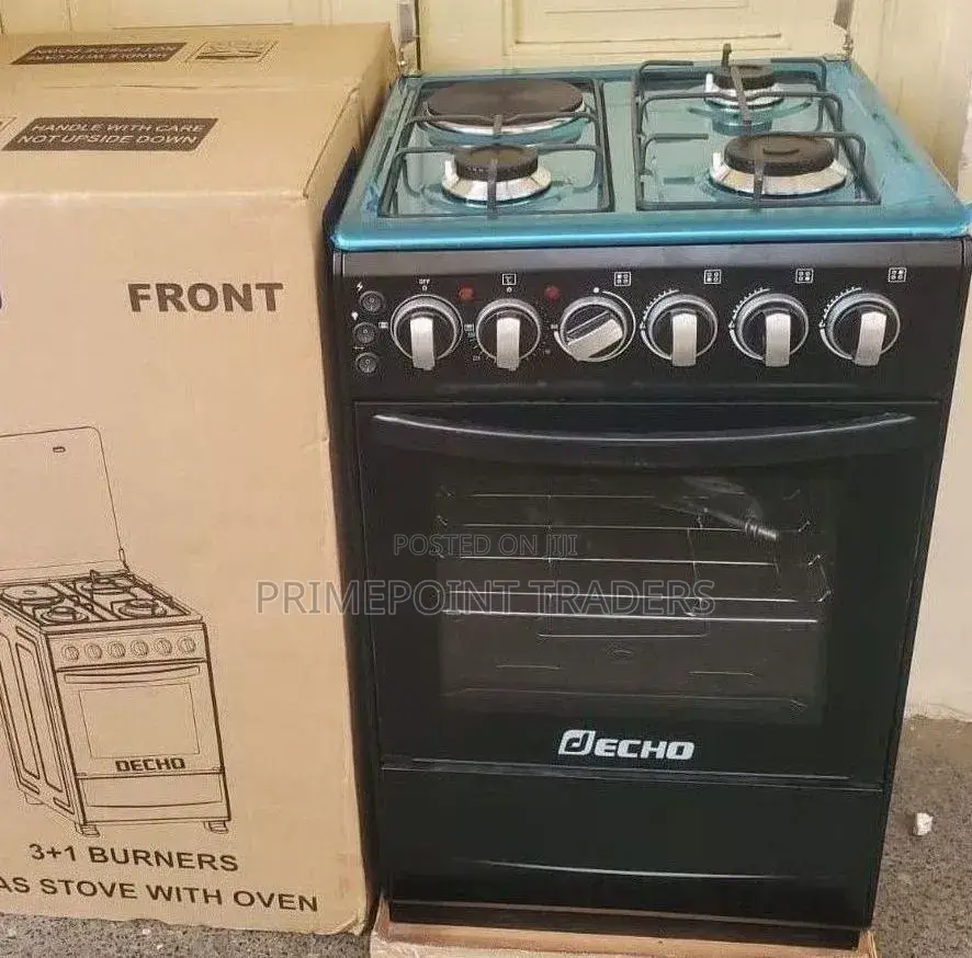 Decho 50×55 3+1 Standing Cooker With Electric Oven – Compact Versat