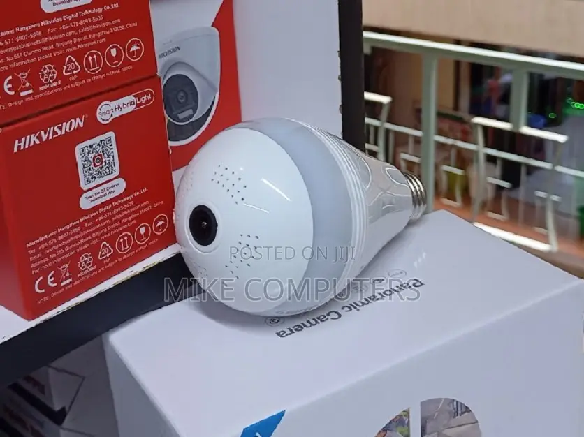 Smart Wifi Bulb Camera 360