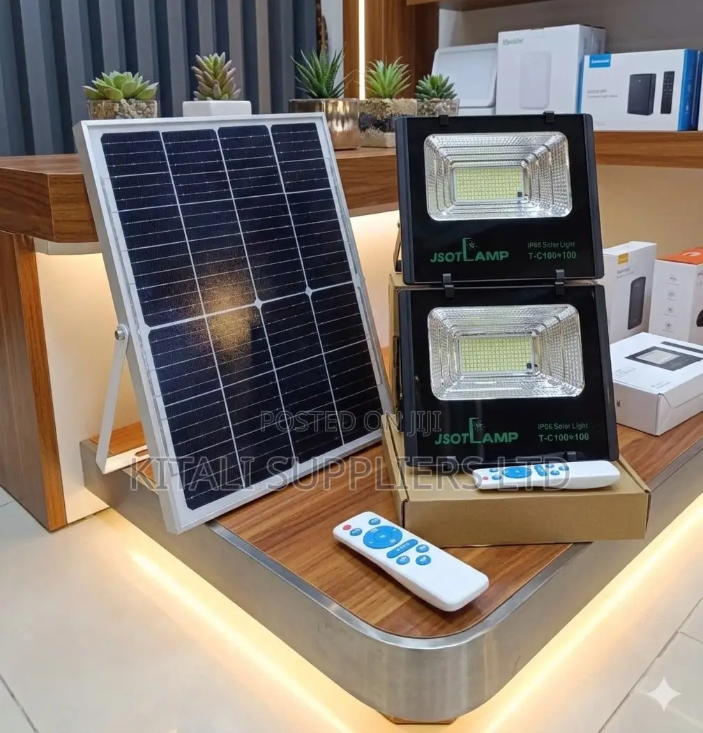 Jsot T-C100+100 2-in-1 Solar Led Floodlight Kit Dual