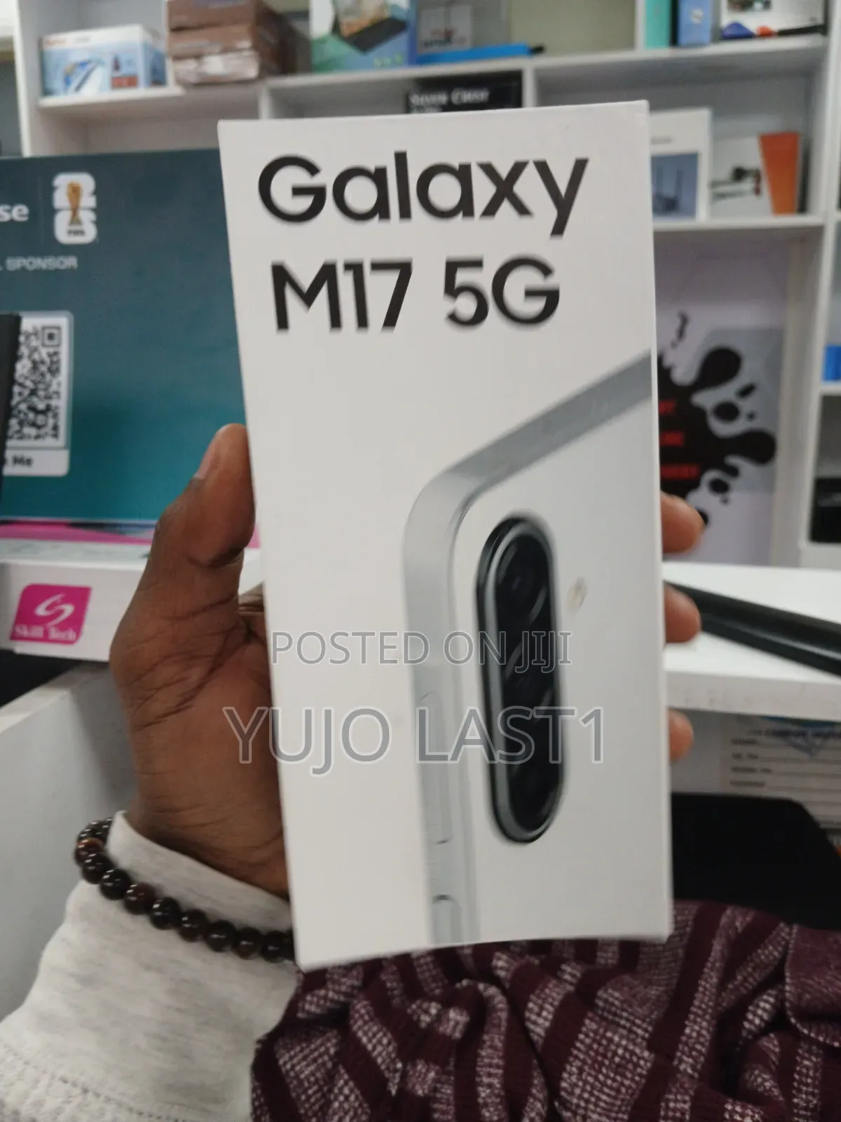 New Samsung Galaxy M17 5G 128 GB White