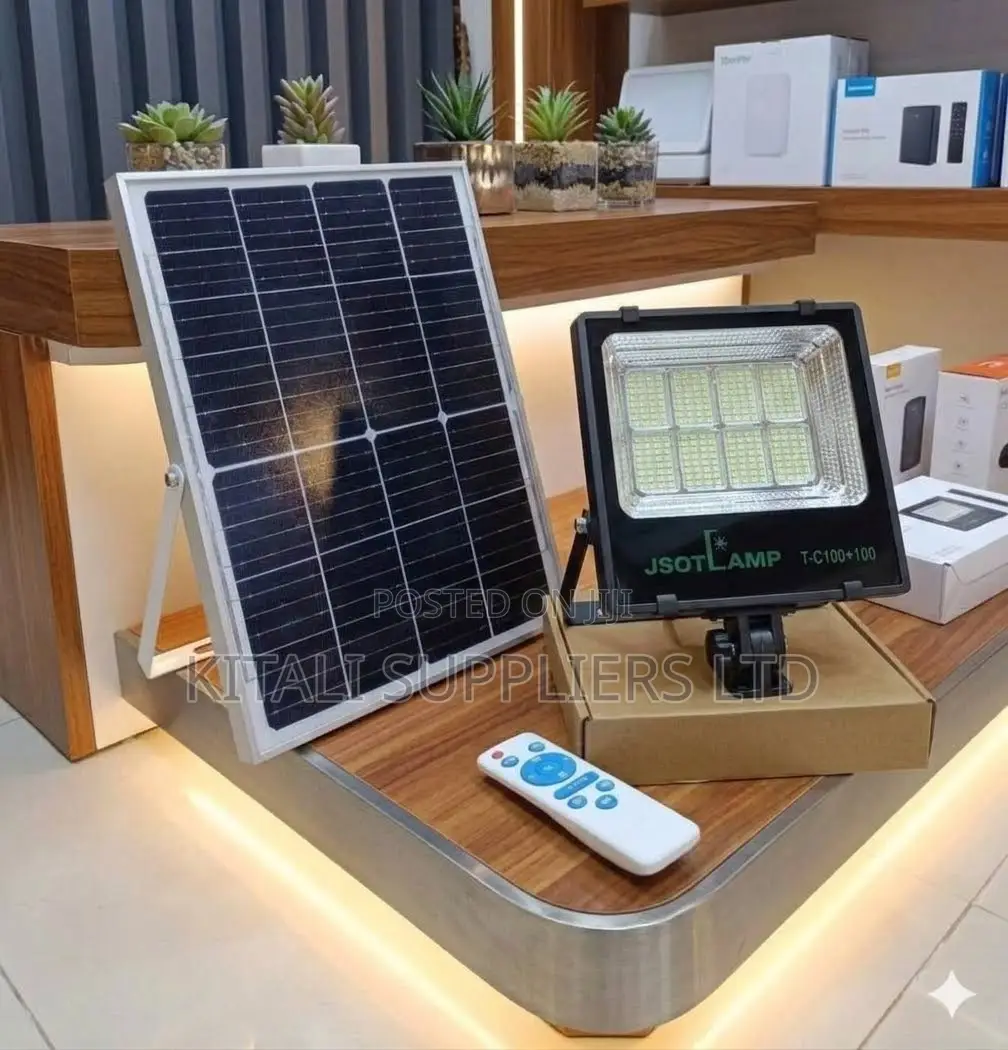 Jsot T-C100+100 2-in-1 Solar Led Floodlight Kit Dual