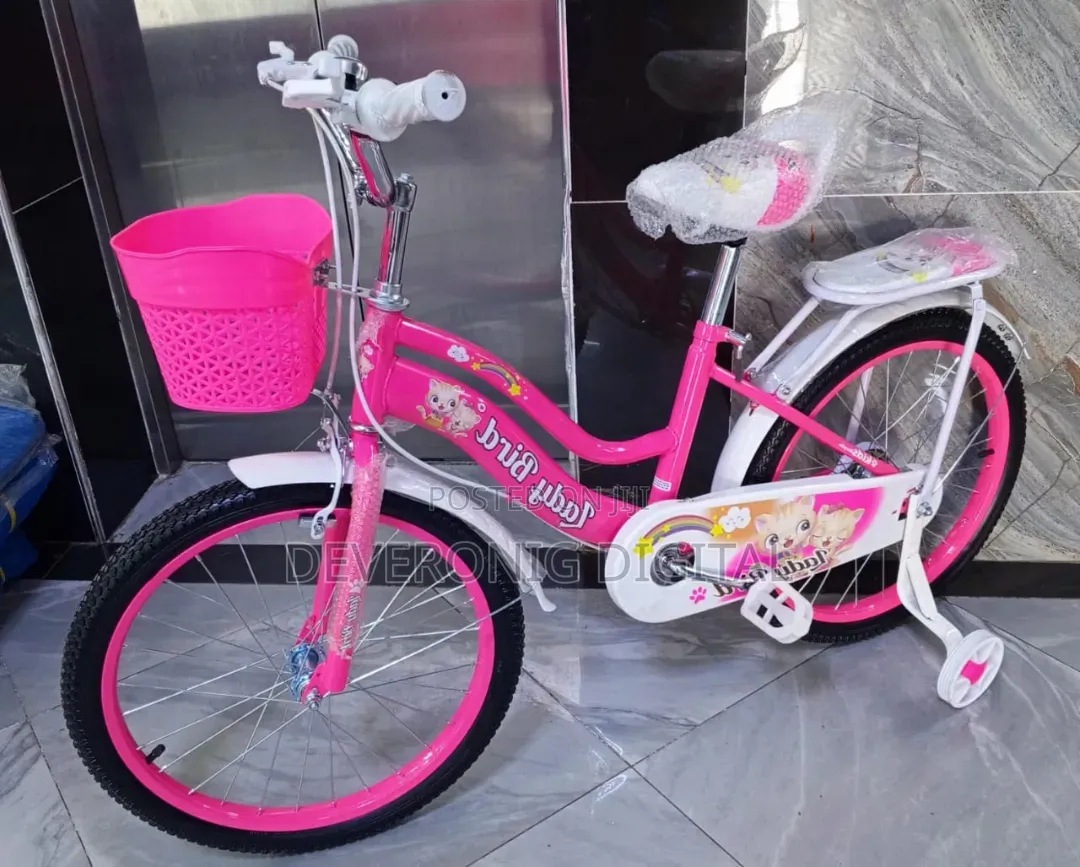 Ladybird Bikes; Size 12" With Trainer Wheels