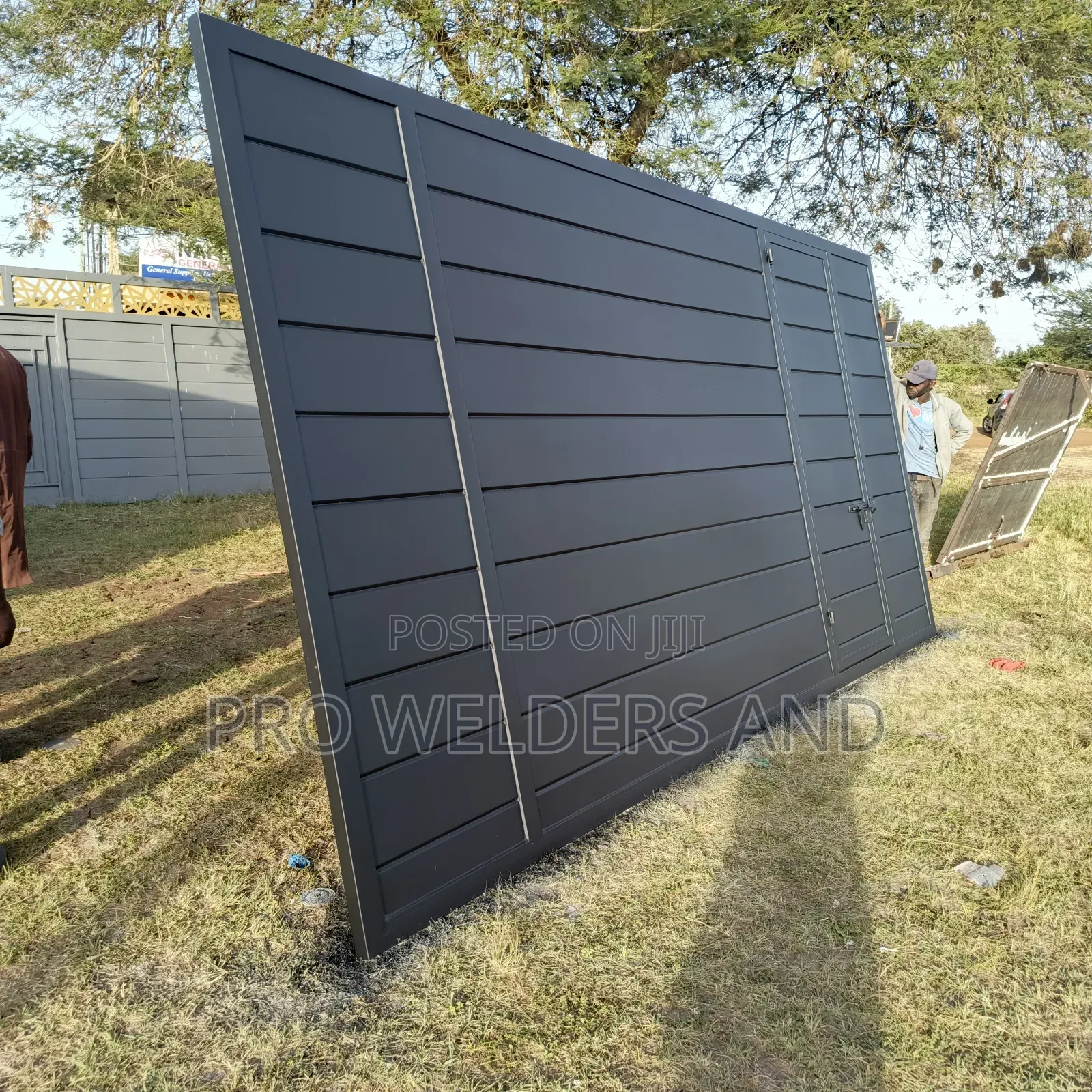 Modern Custom Sliding Steel Gates – Delivered Across Kenya