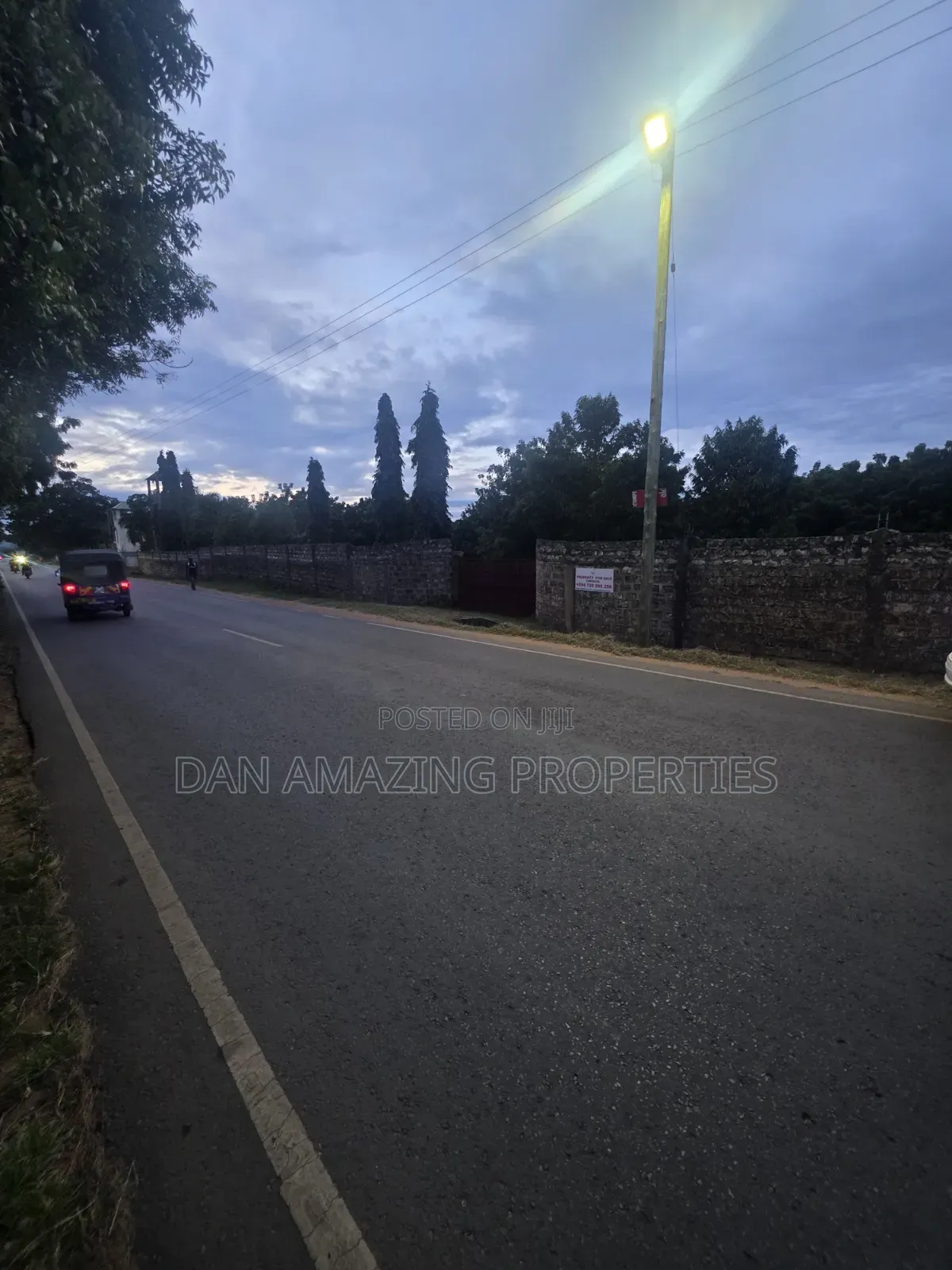 Half an Acre in Diani Lofta Road for Sale Touching Tarmac