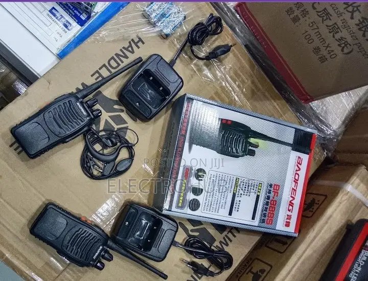 Portable Bf-888s 16ch 3km Range Walkie Talkies Available