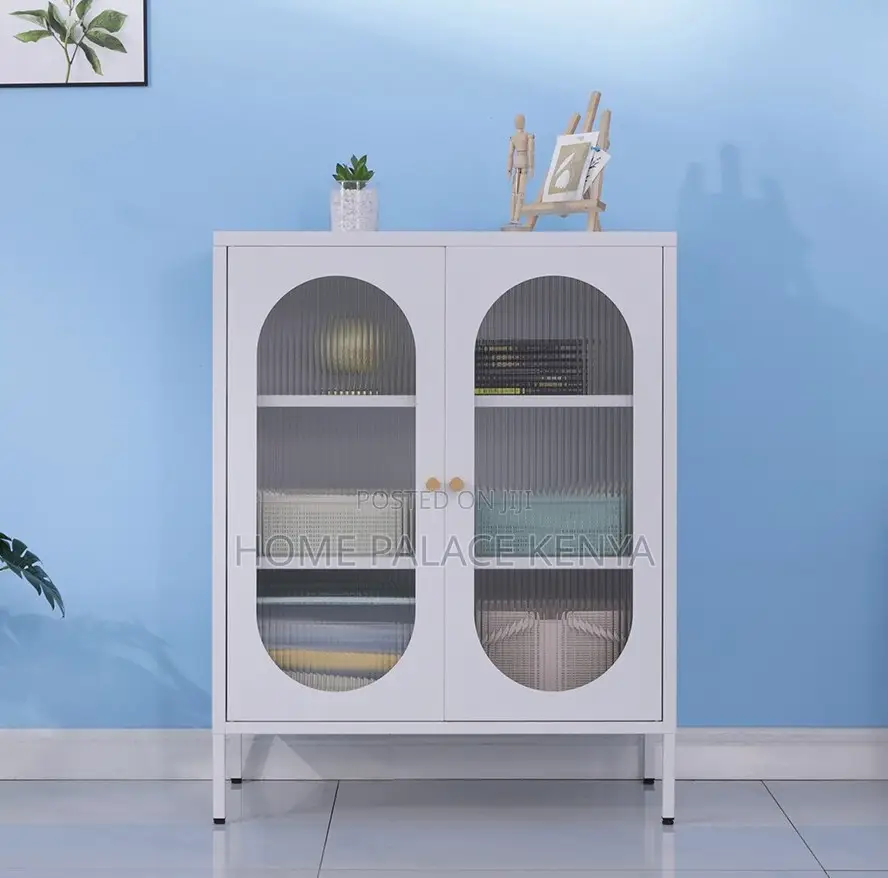 Storage Cabinet: Partitioned Sideboard Storage Cabinet