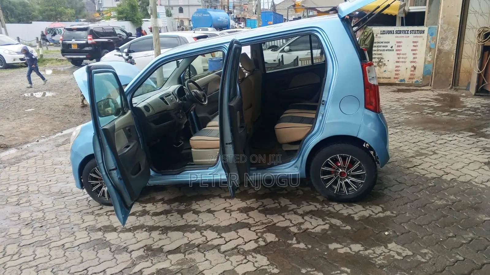 Suzuki Wagon 2014 Blue