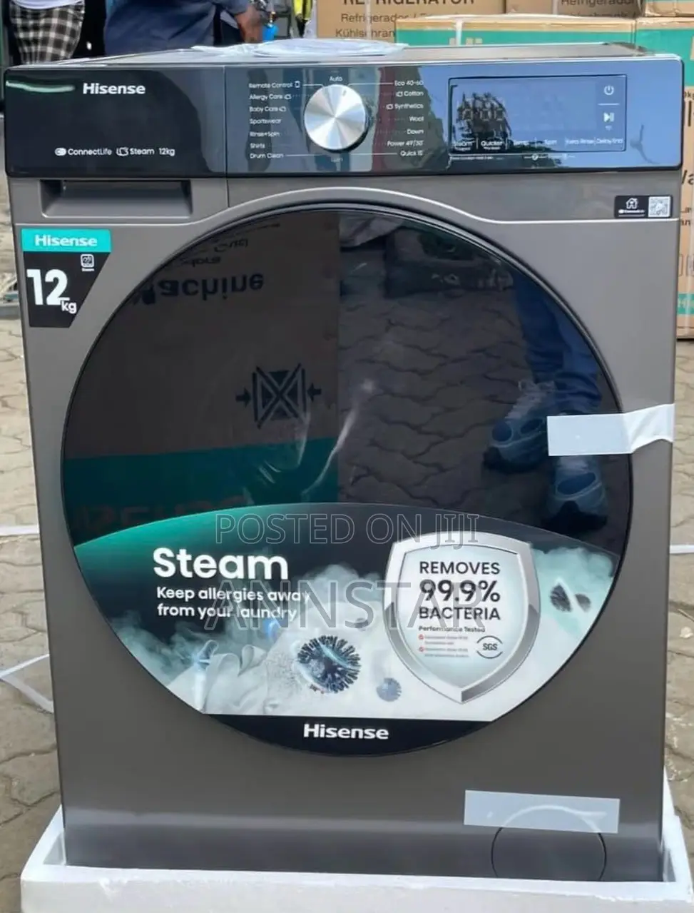 Hisense 12kg Front Load Washing Machine