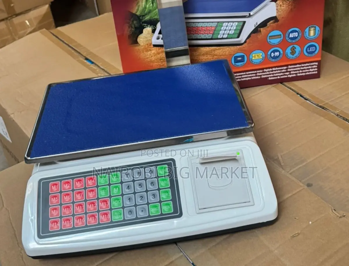 50kg Electric Weighing Scale With Receipt Printer