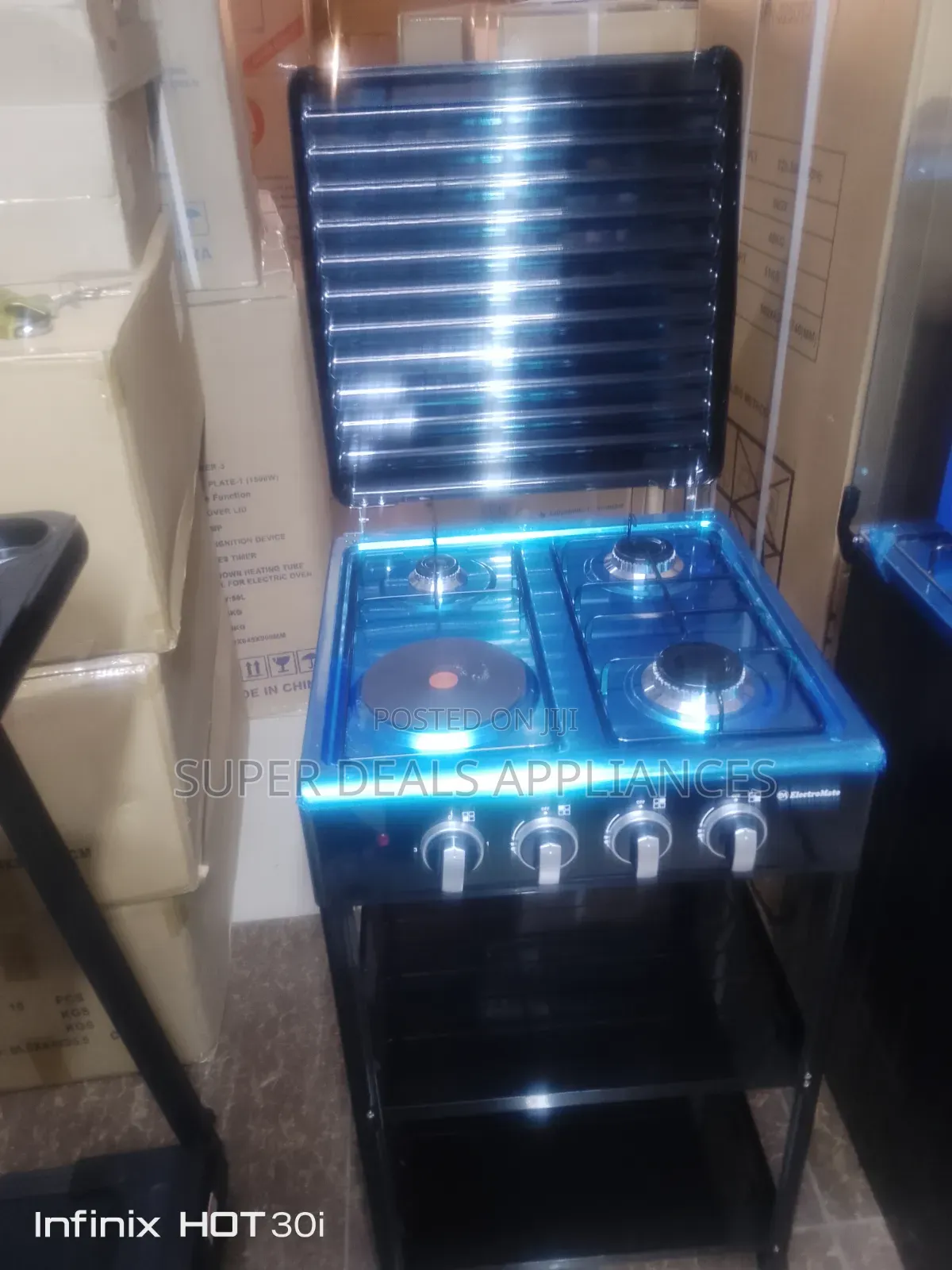 3+1 Standing Cooker With No Oven
