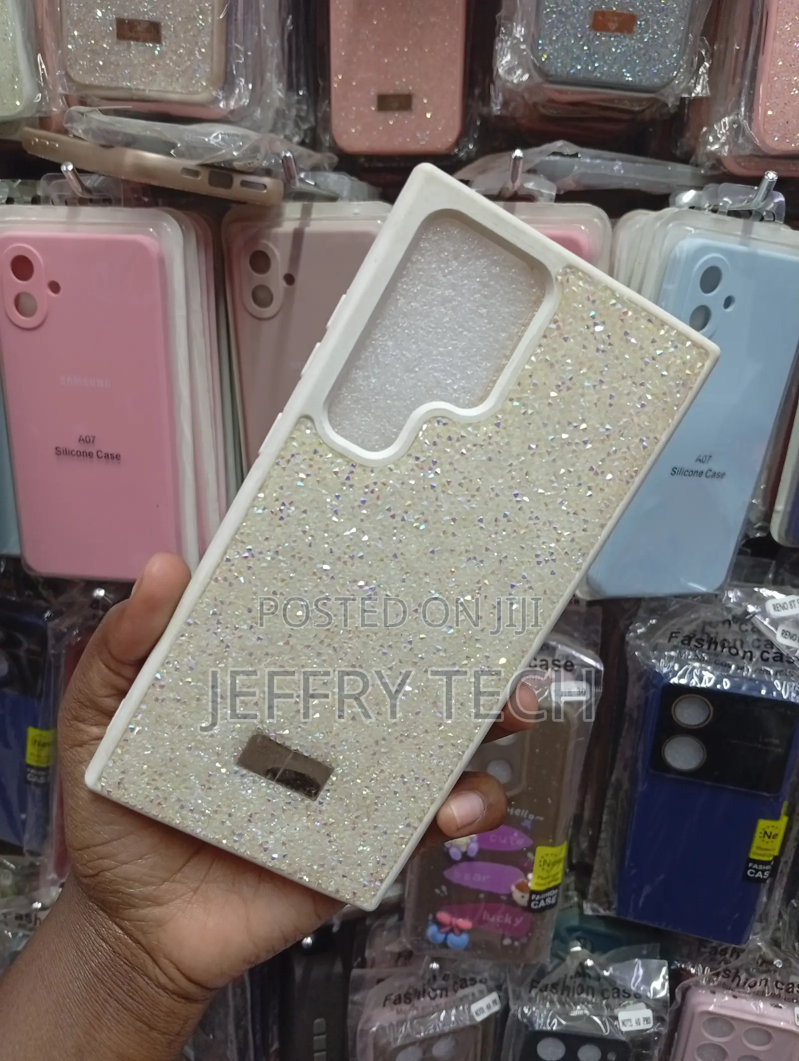 Galaxy S24 Ultra Premium Diamond Glitter Shards Case