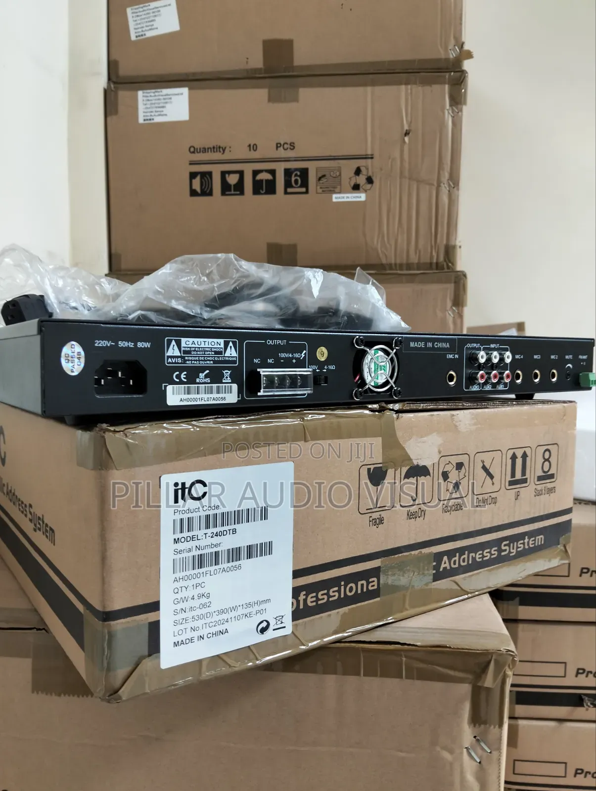 Itc T_240 DTB Amplifiers