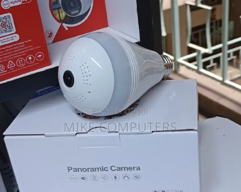 Bulb Wifi Camera – Fixed 360°