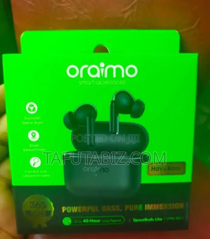 Oraimo Powerful Bass,Pure Immersion Wireless Space Buds Lite Otw-324