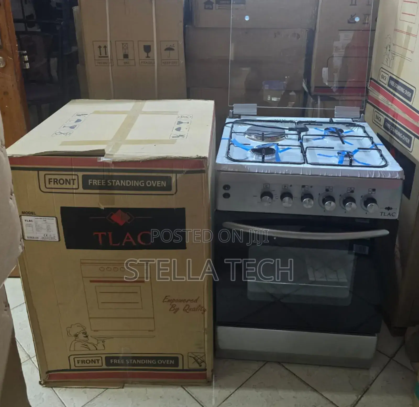 Tlac 60*60 3+1 Standing Cooker With Gas Sensor