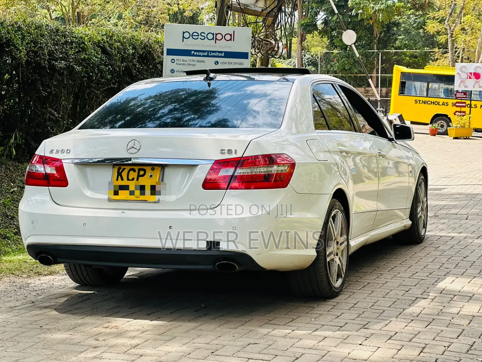 Mercedes-Benz E250 2010 White
