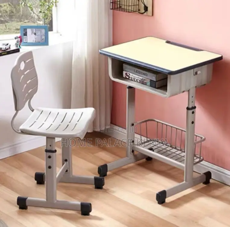 School Set: Adjustable School Set With Metal Book Box