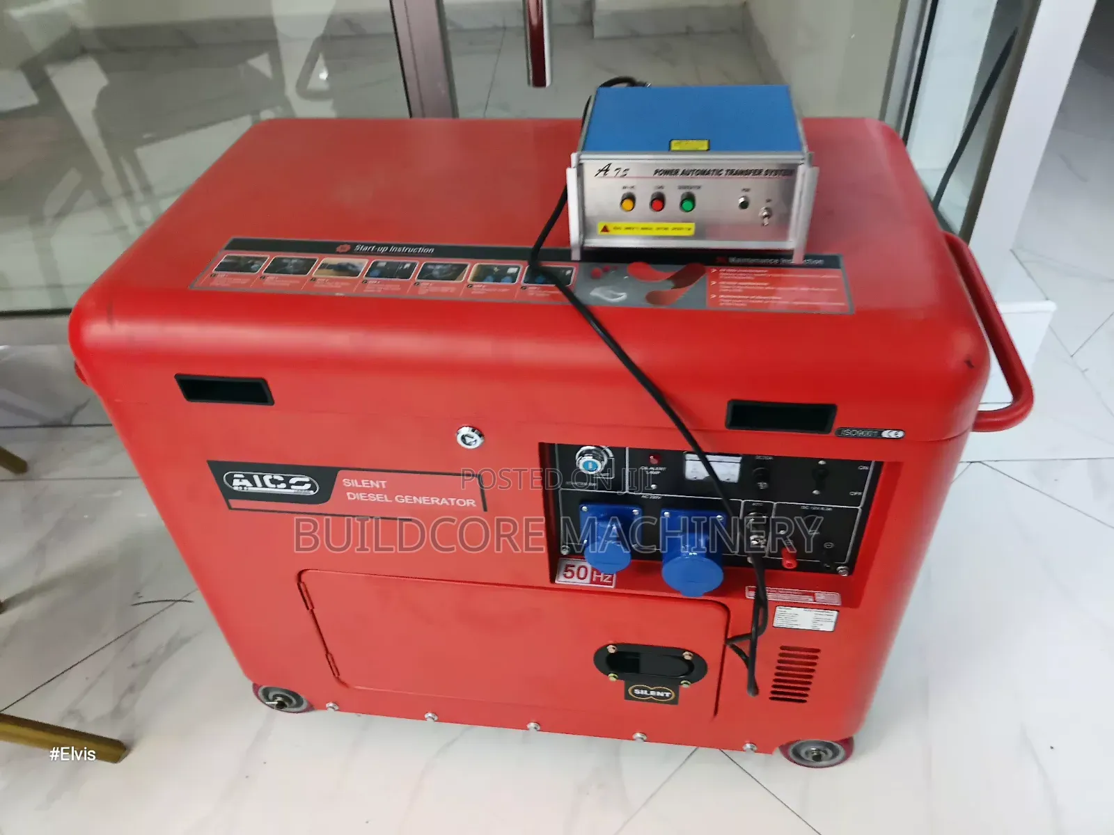 10kva Aico Japan Silent Generator With Ats