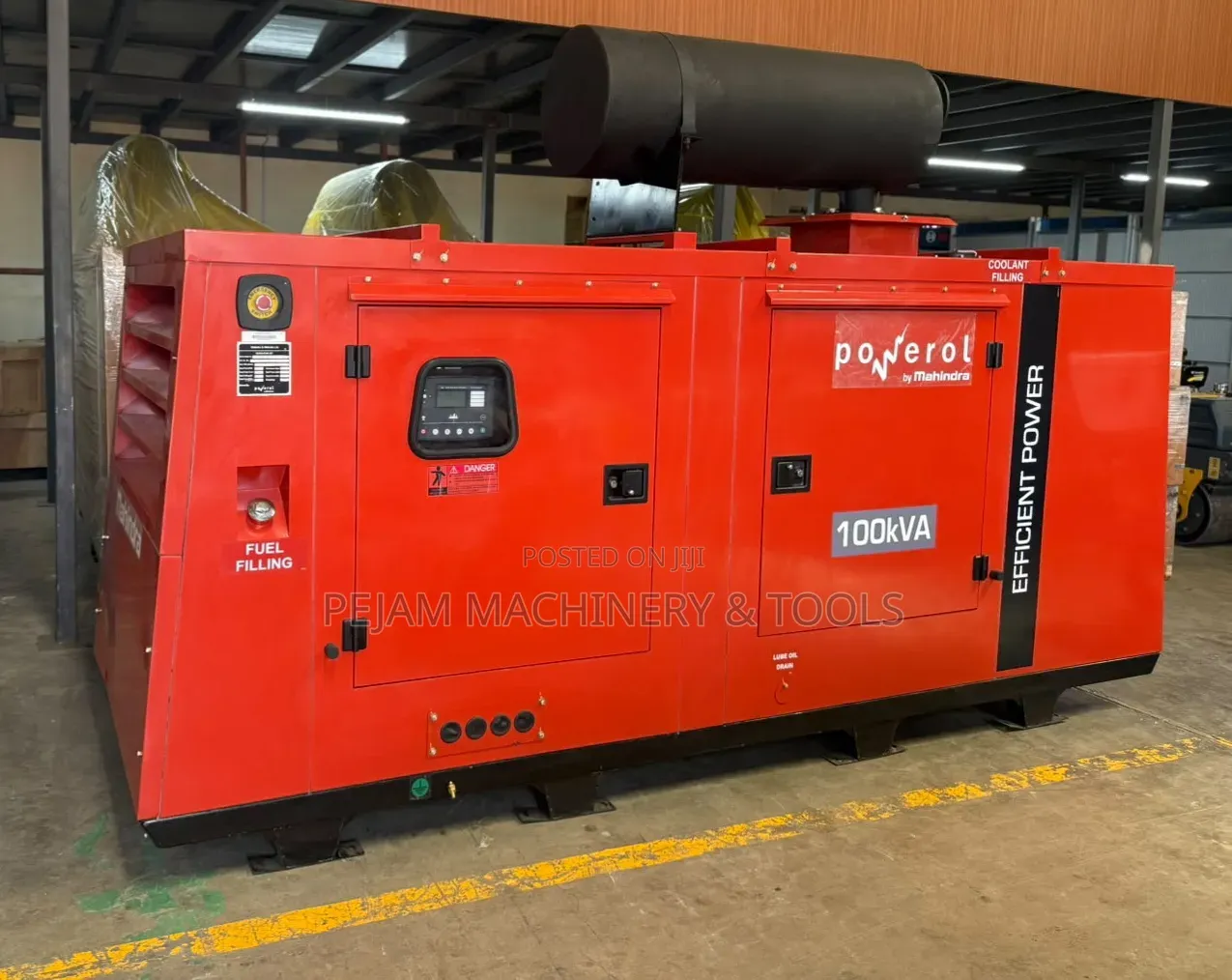 Mahindra 100kva Powerol Three Phase Super Silent Diesel Genset