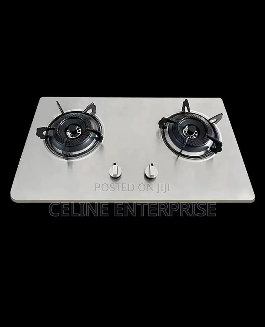 2 Burner Amaze Stainless Hob Cooker