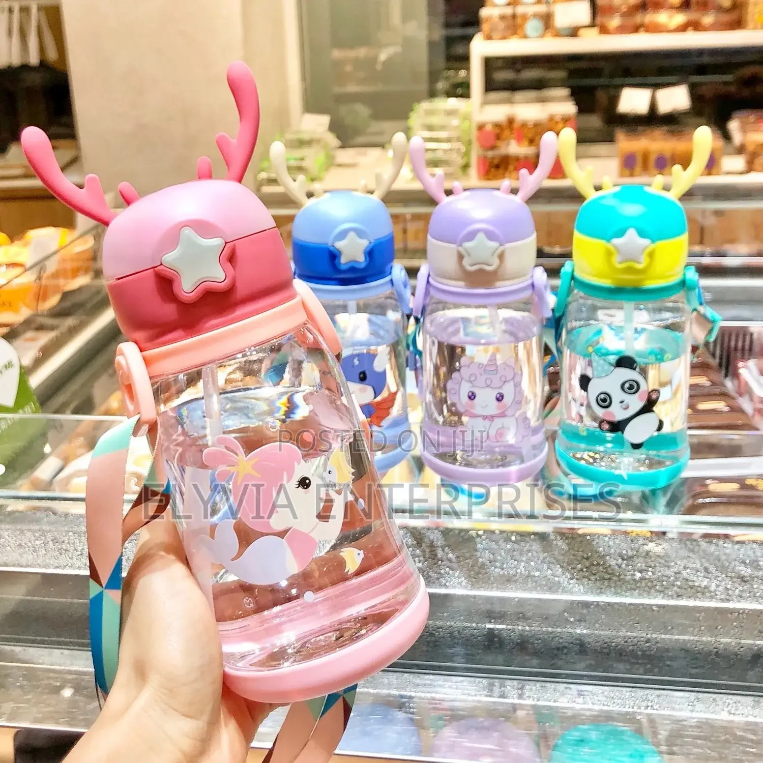 Cartoon Themed Water Bottle