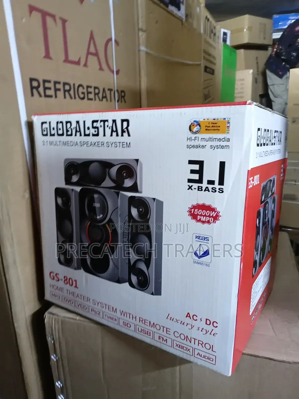 Woofer System Globalstar 3.1 X-Bass Home Theatre Speaker