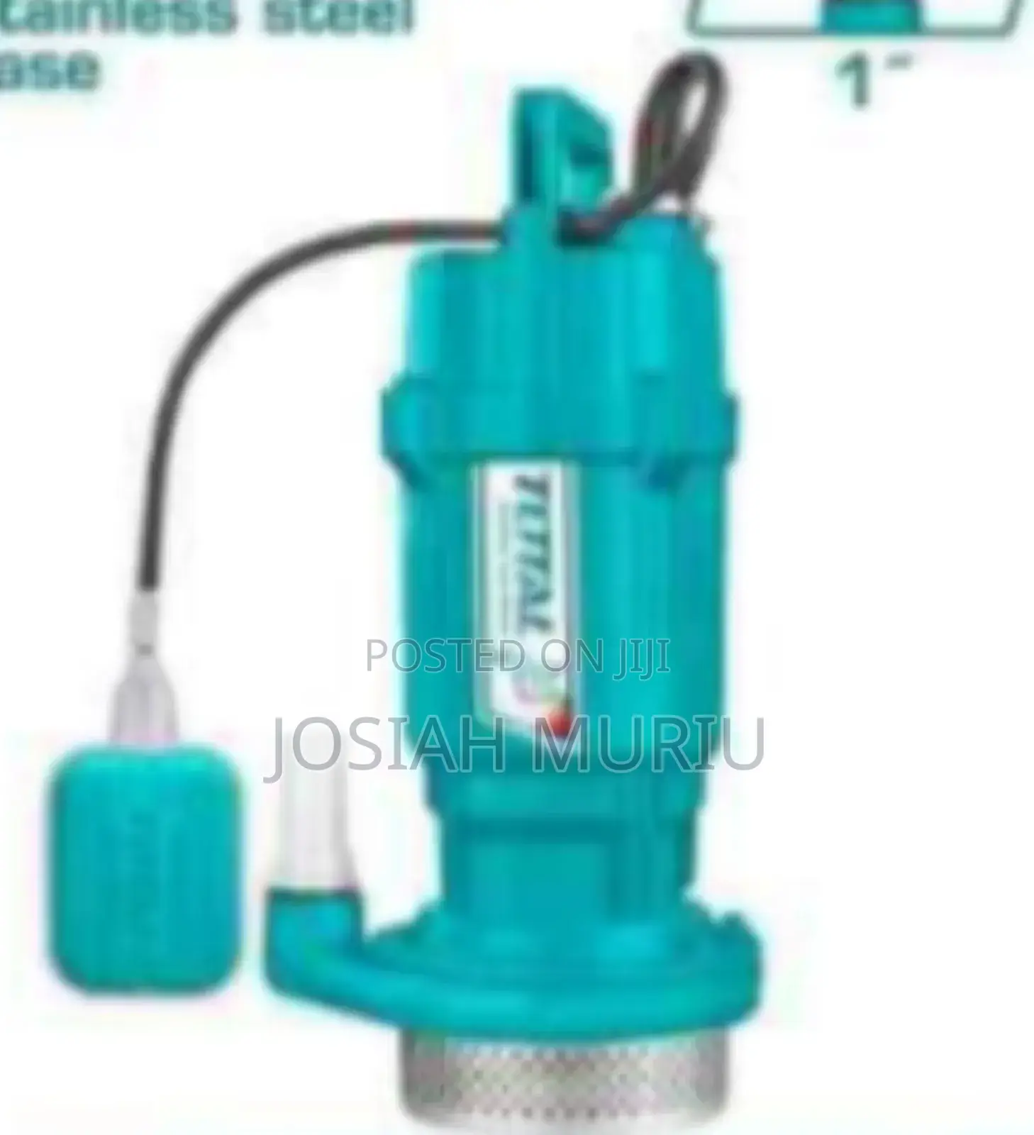 550w 0.5 Hp Submersible Water Pump