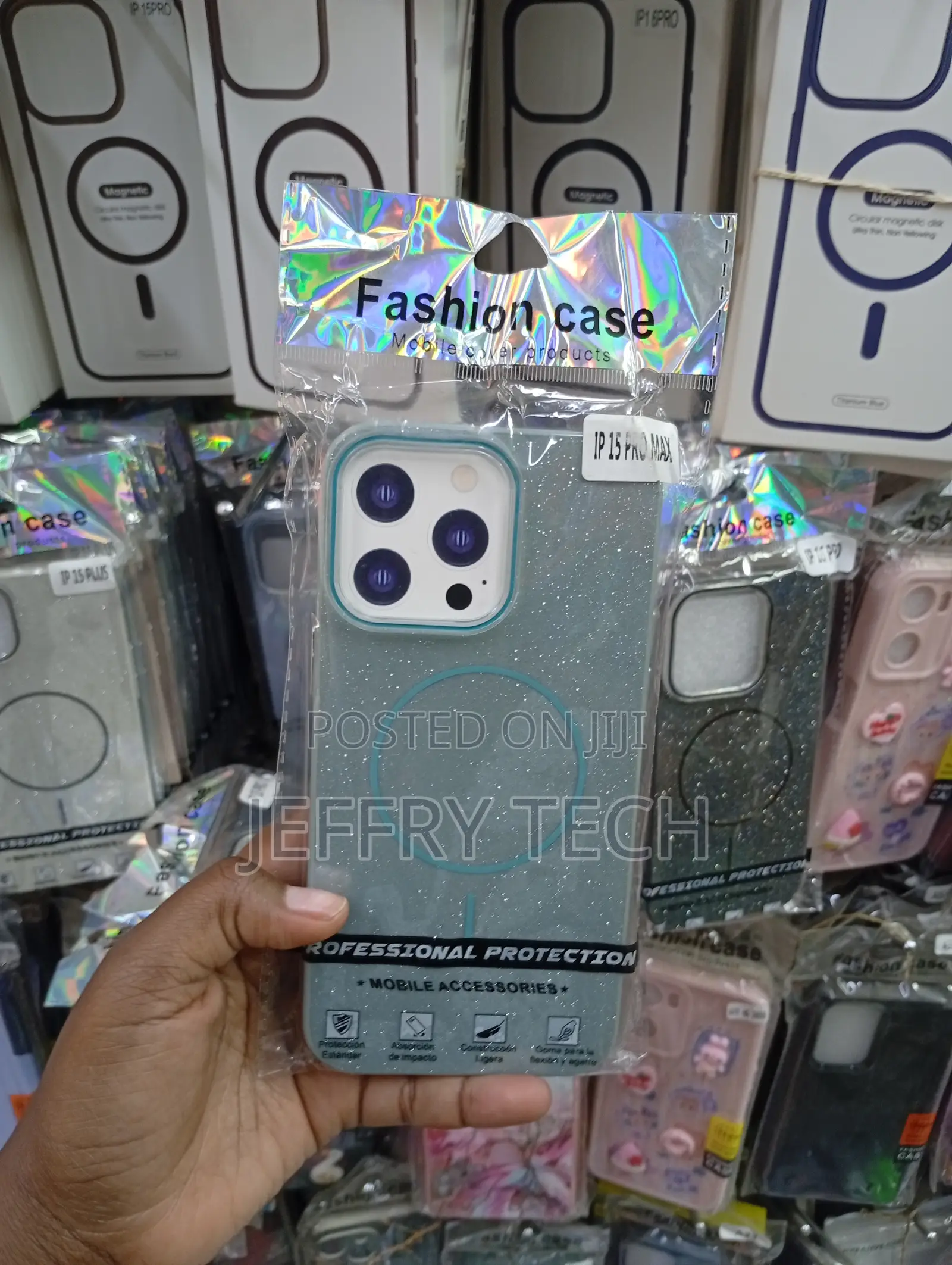 iPhone 15 Pro Max - Sparkle Glitter Design