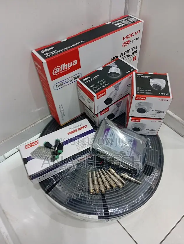 Dahua Ir Security Camera Kit With 4 Hd Cameras