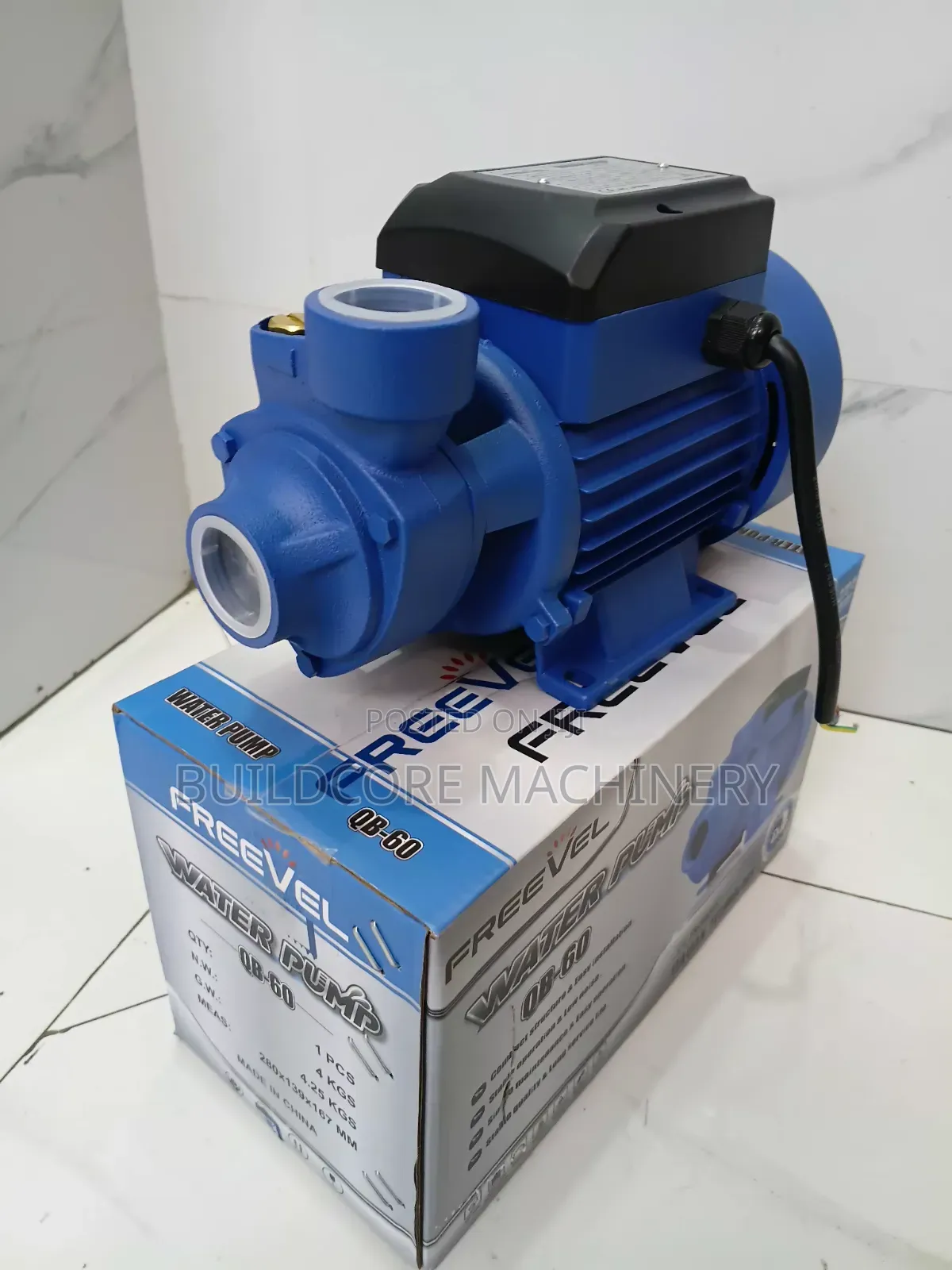 Freevel Qb-60 370w 0.5hp Booster Water Pump