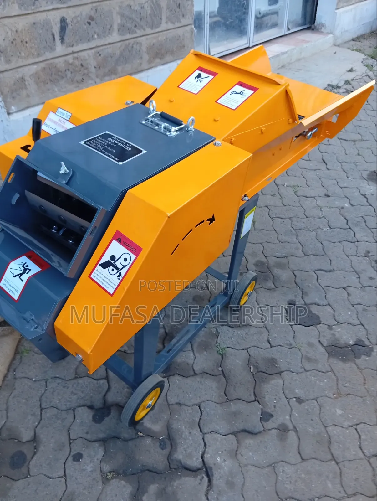 Portable Chaff Cutter With Conveyor Roller