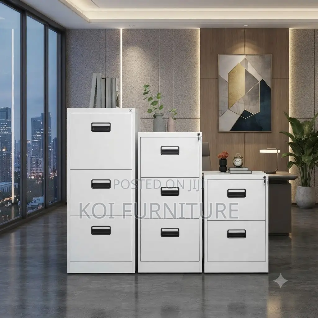 Office Cabinet; Four Lockers Drawer Proer Steel Office Store Cabinet