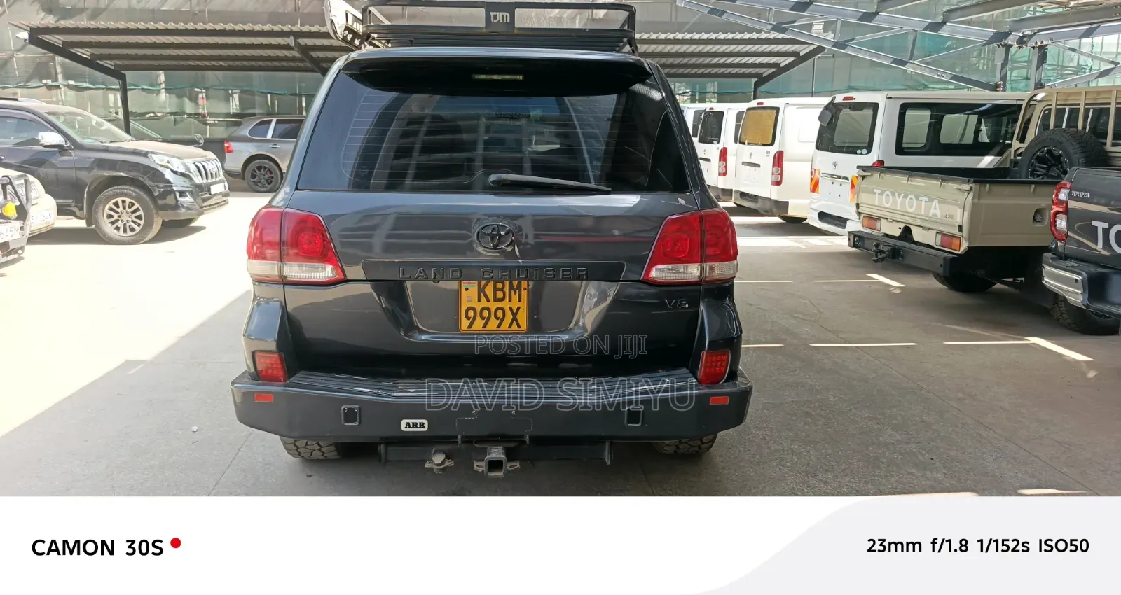 Toyota Land Cruiser 2010 Gray