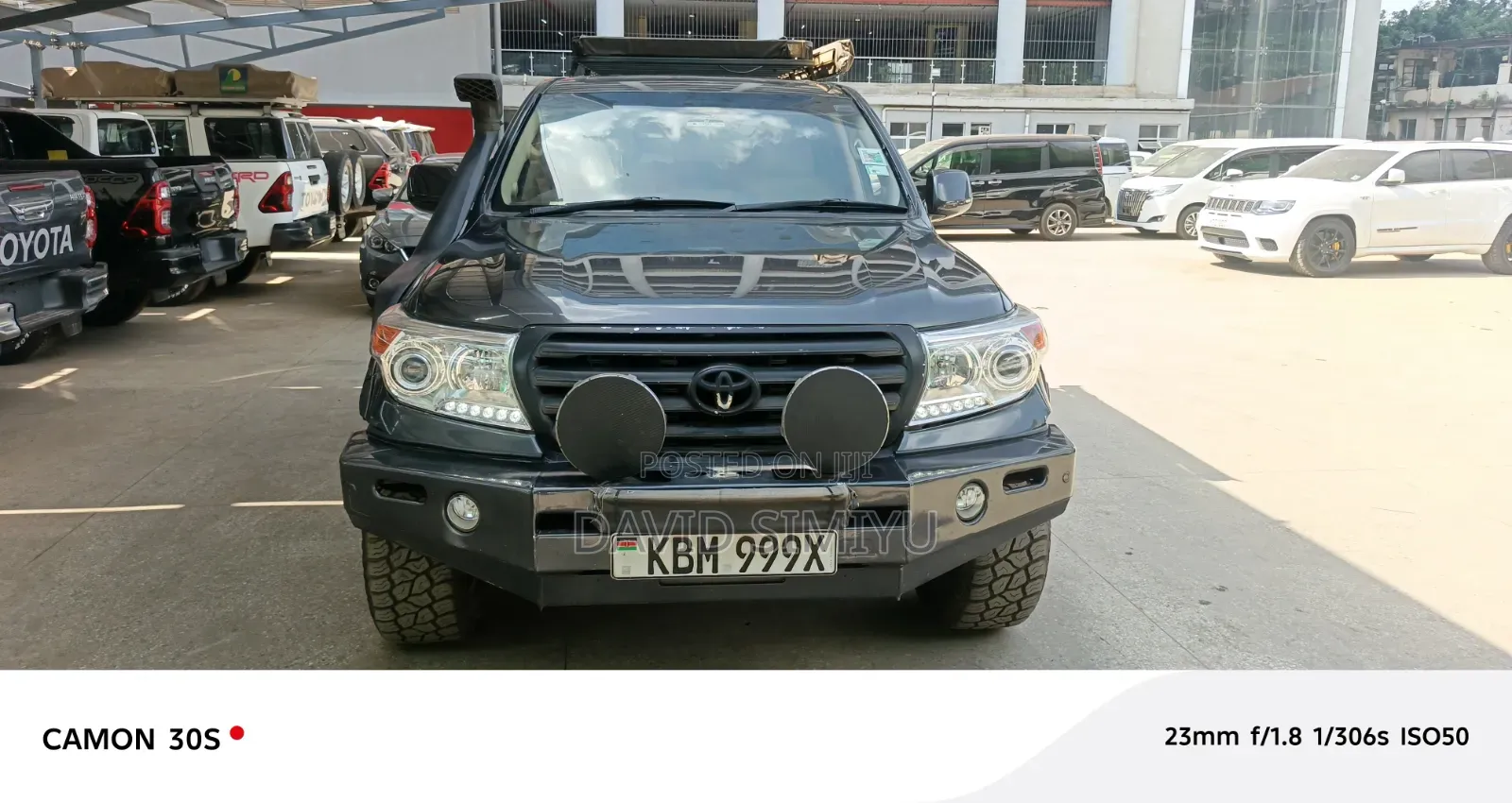Toyota Land Cruiser 2010 Gray