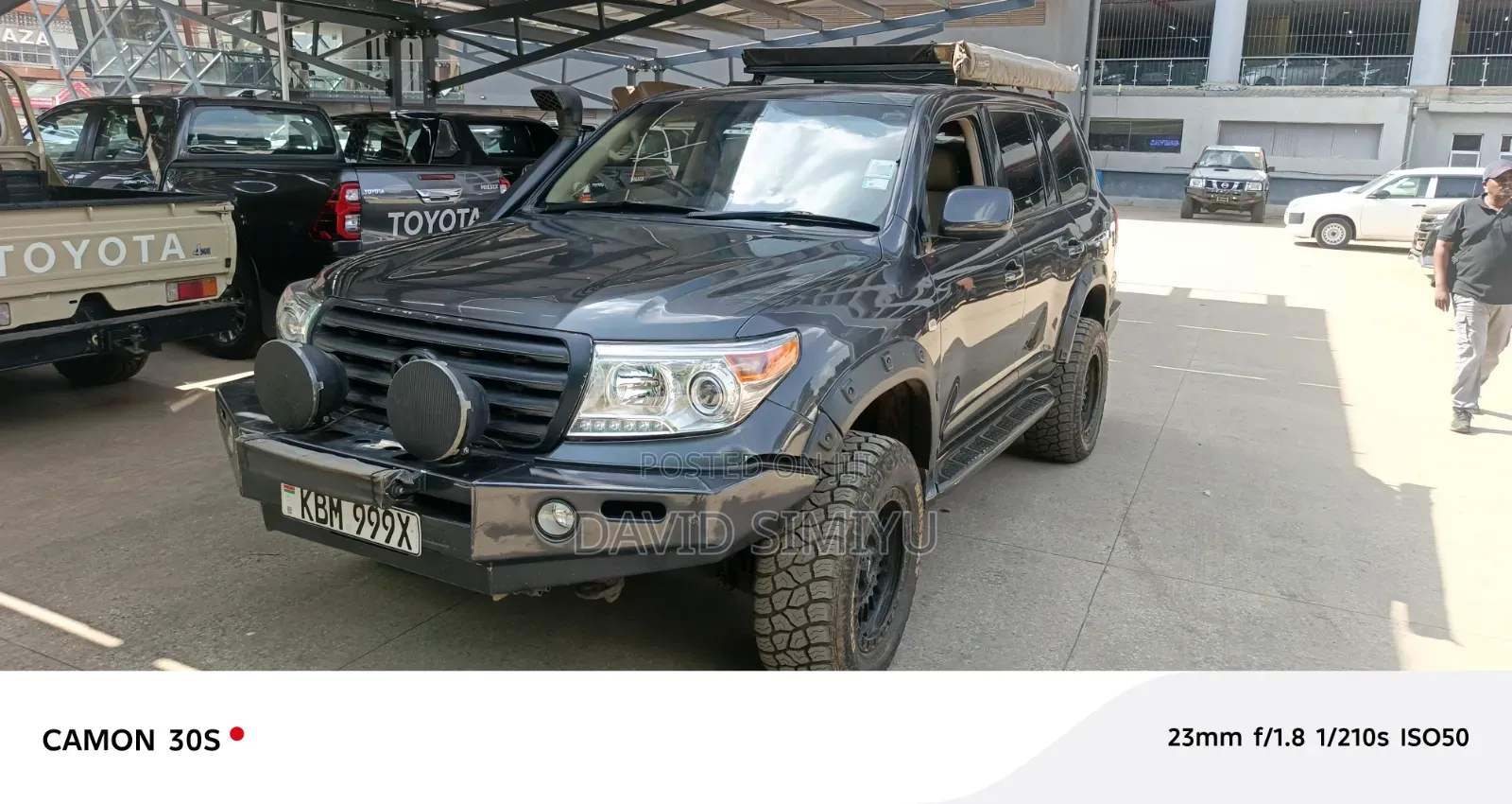 Toyota Land Cruiser 2010 Gray